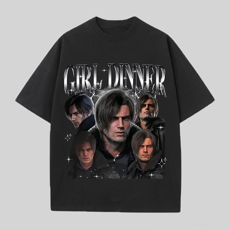 Resident Evil Leon S. Kennedy Printed Unisex Oversized T-shirt