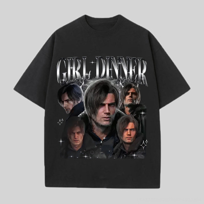 Resident Evil Leon S. Kennedy Printed Unisex Oversized T-shirt