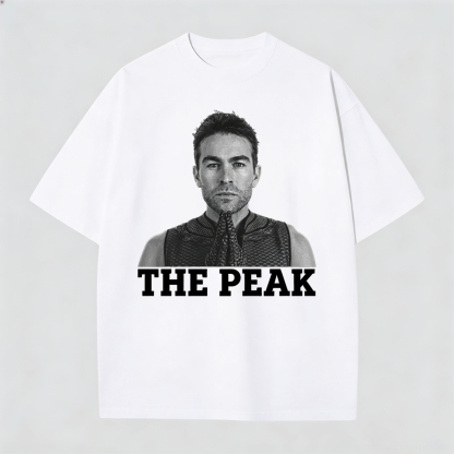 The Peak Printed Unisex Washed T-Shirt