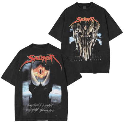 73Studio x The Lord of the Rings Sauron Unisex Washed T-Shirt
