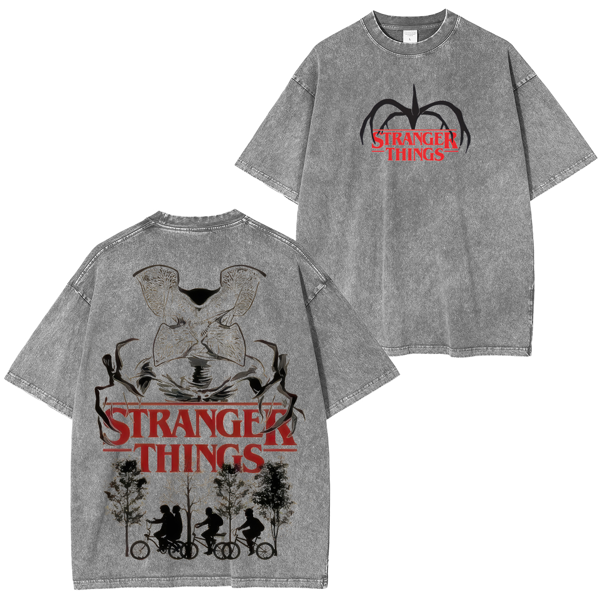 Stranger Things Unisex Washed T-Shirt