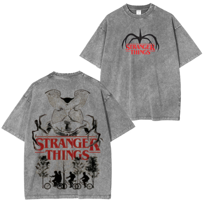 Stranger Things Unisex Washed T-Shirt