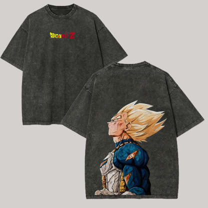 Dragon Ball Z Printed Unisex Washed T-Shirt