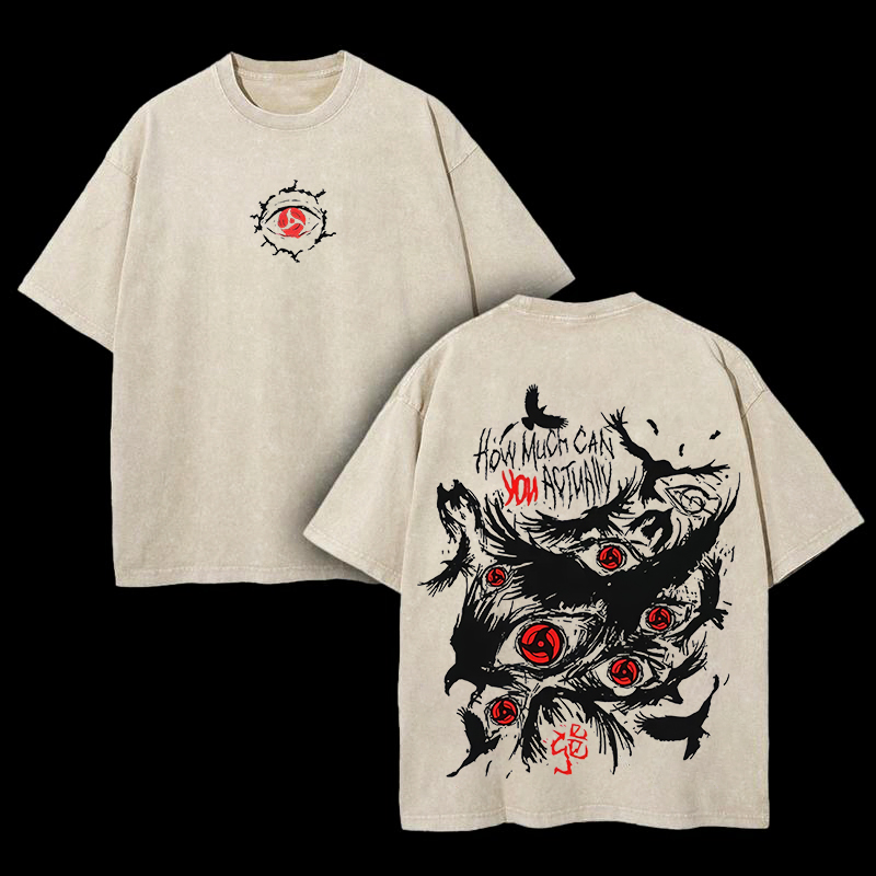 How Much Can You Actually See Printed Unisex Washed T-Shirt