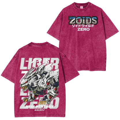 Liger Zero Zoids New Century : Zero Unisex Washed T-Shirt