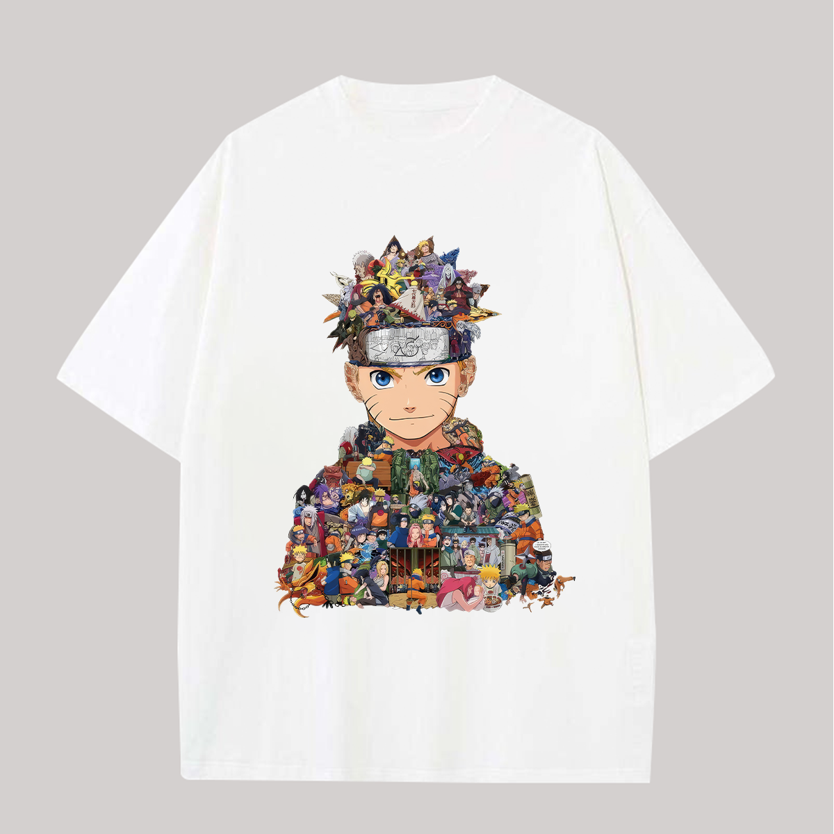 Naruto Uzumaki Printed Oversized Unisex T-shirt