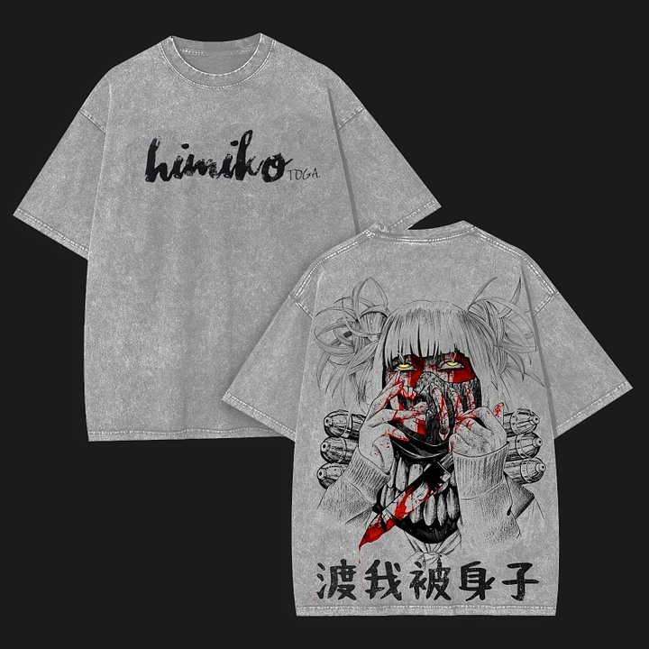 Himiko Toga Printed Unisex Washed T-Shirt