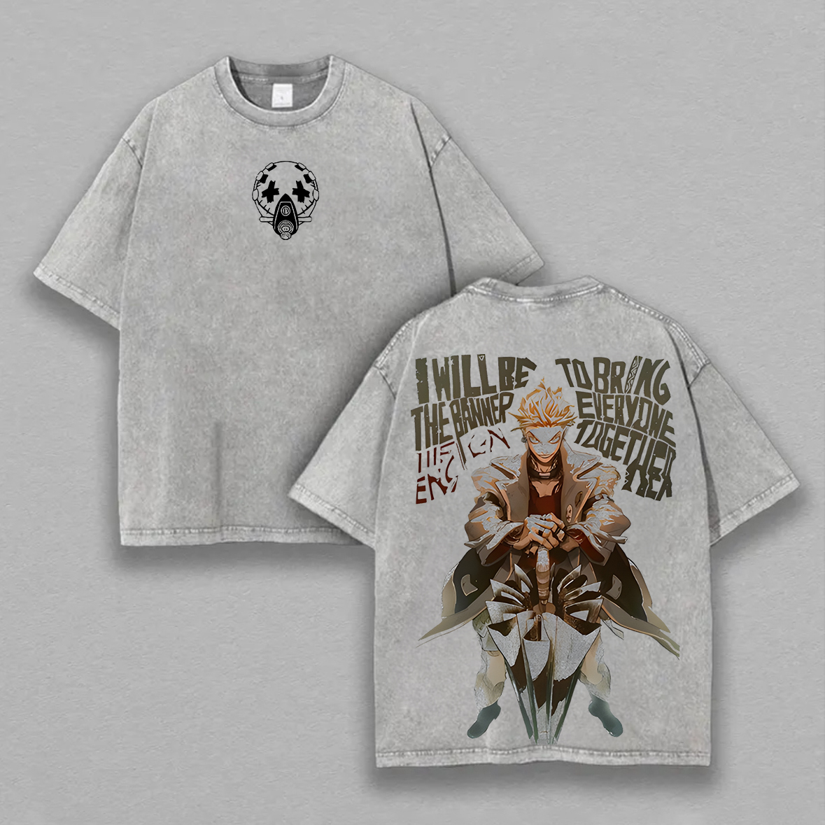 Gachiakuta Enjin Unisex Washed T-Shirt