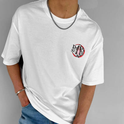 Demon Slayer Kamado Nezuko Printed Men's T-shirt