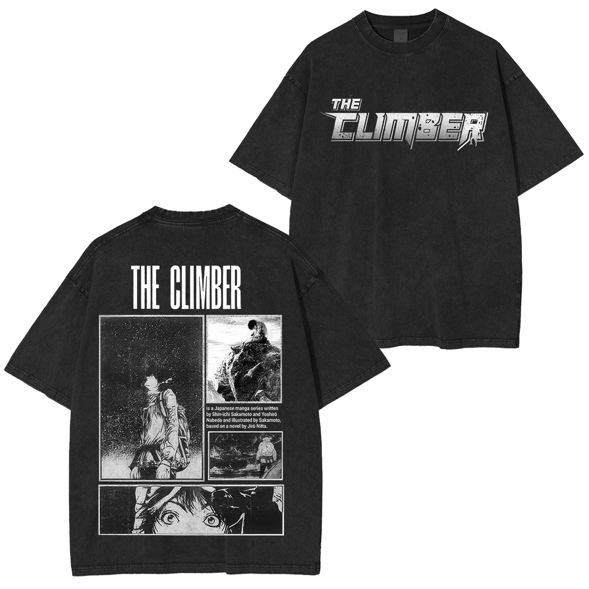 The Climber Unisex Washed T-Shirt