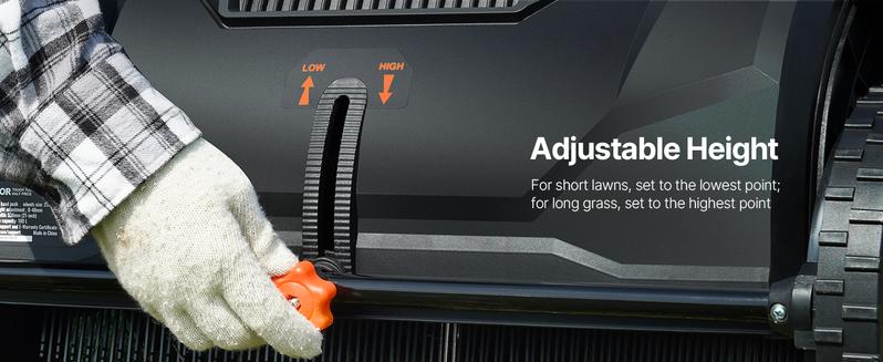 VEVOR Push Lawn Sweeper, 21inch Leaf & Grass Collector, Heavy Duty Thickened Steel Durable to Use with Large Capacity 3.5 cu. ft. Mesh Collection Hopper Bag, 2 Spinning Brushes