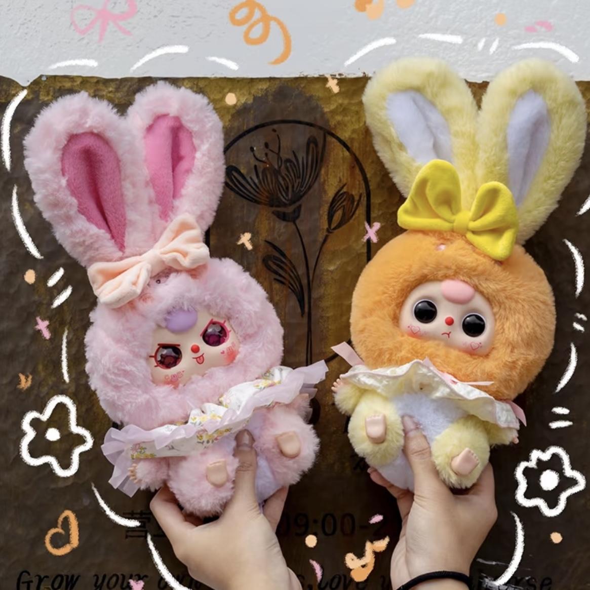 Three-year-old baby Lily Rabbit Town 2nd generation