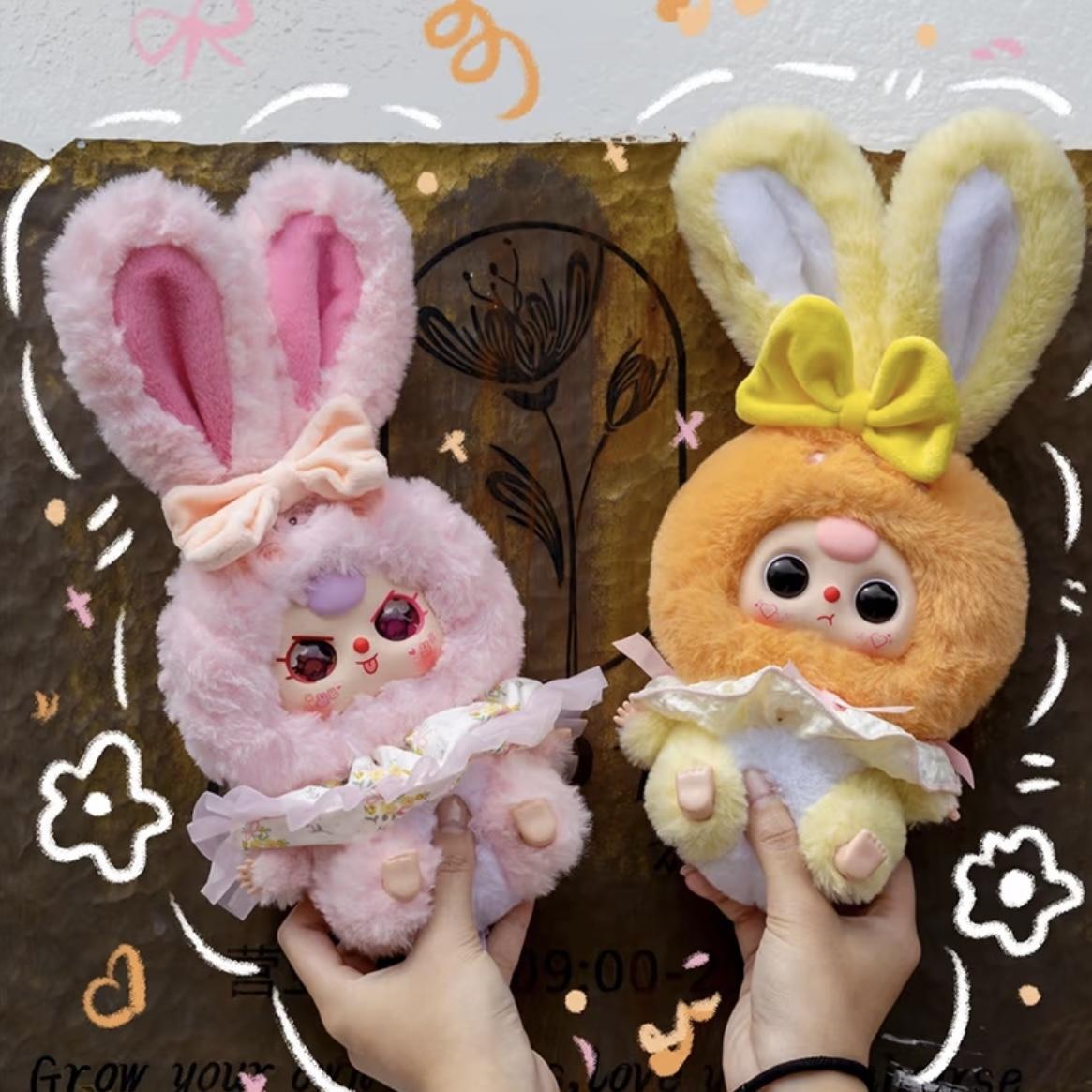 Three-year-old baby Lily Rabbit Town 2nd generation