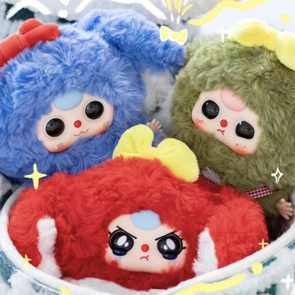 3-year-old baby macaron bunny 2nd generation