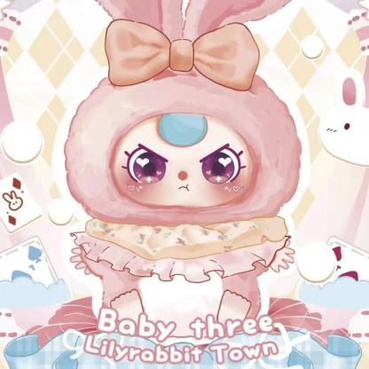 Three-year-old baby Lily Rabbit Town 2nd generation