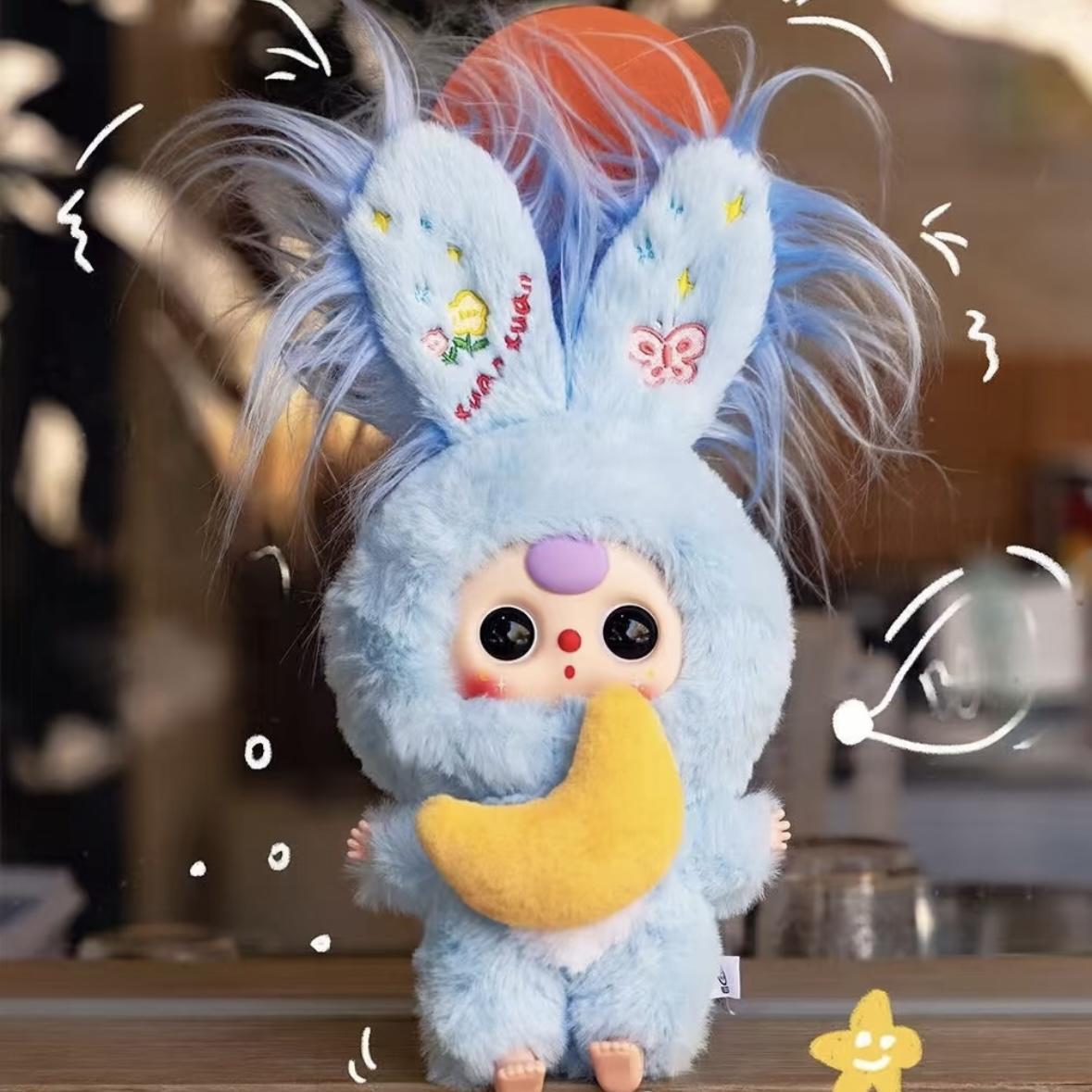 Three-year-old baby Lily Rabbit Town 3rd generation