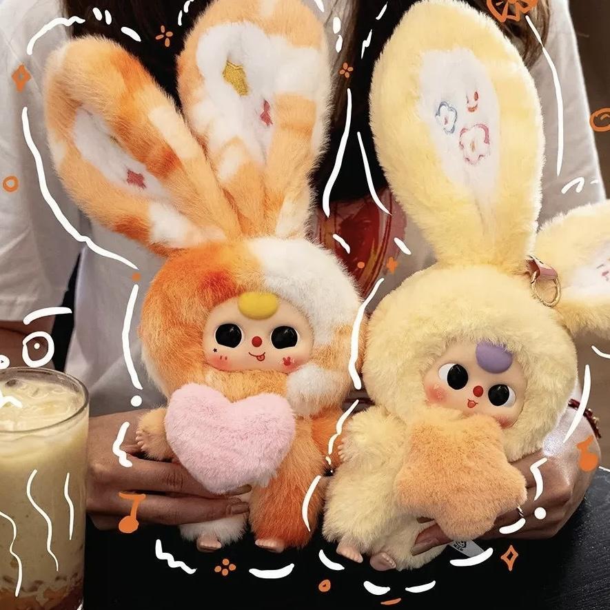 Three-year-old baby Lily Rabbit Town 3rd generation