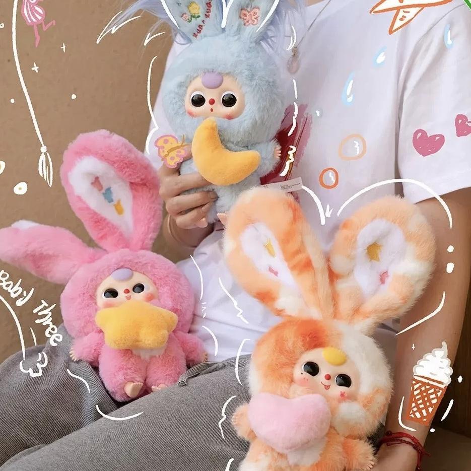 Three-year-old baby Lily Rabbit Town 3rd generation