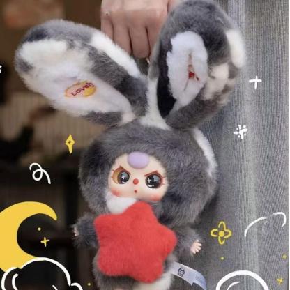 Three-year-old baby Lily Rabbit Town 3rd generation