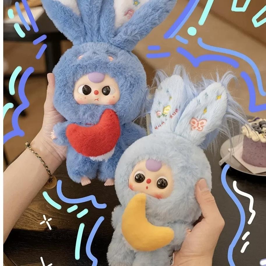 Three-year-old baby Lily Rabbit Town 3rd generation