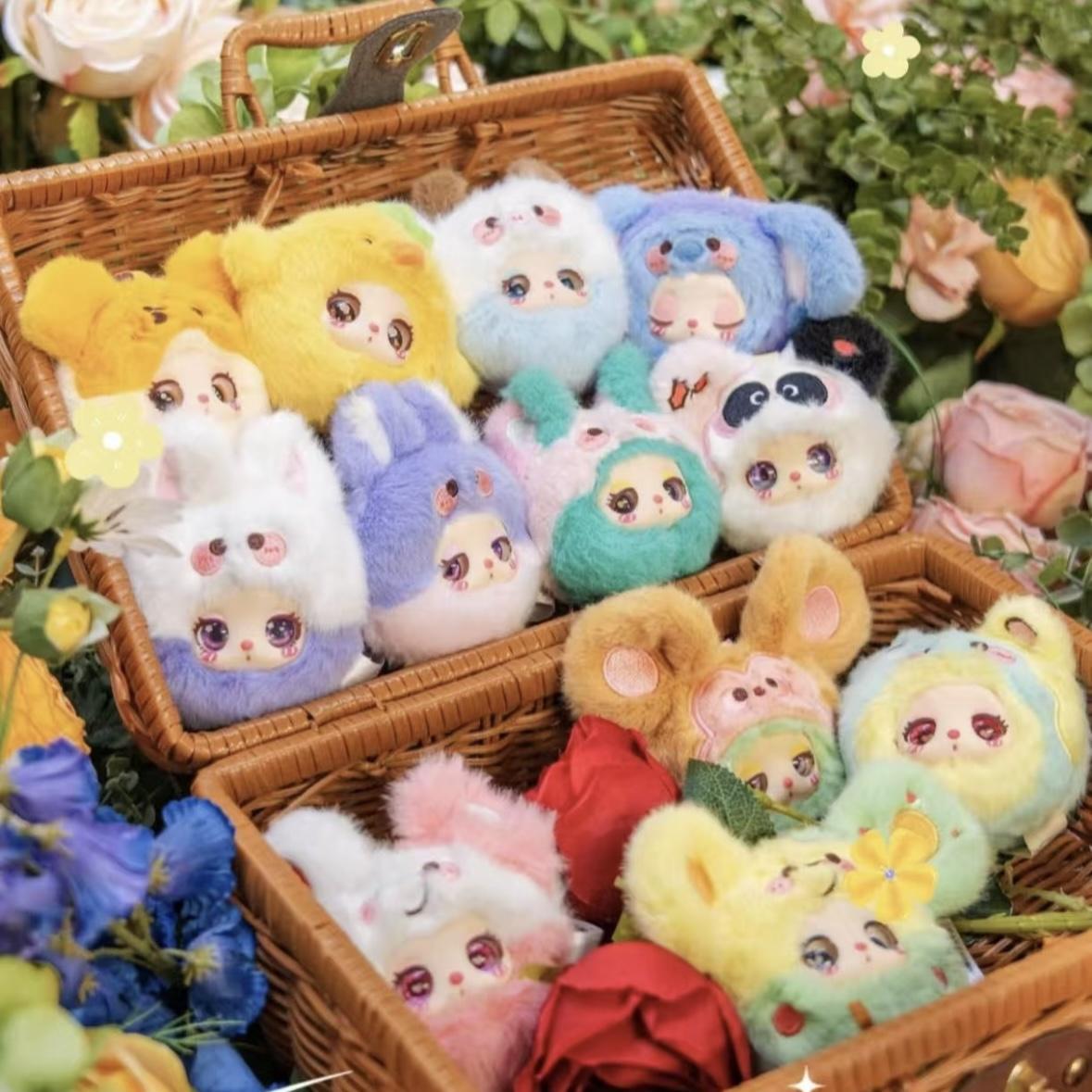 Lila's garden tea party fans-BK TOYS