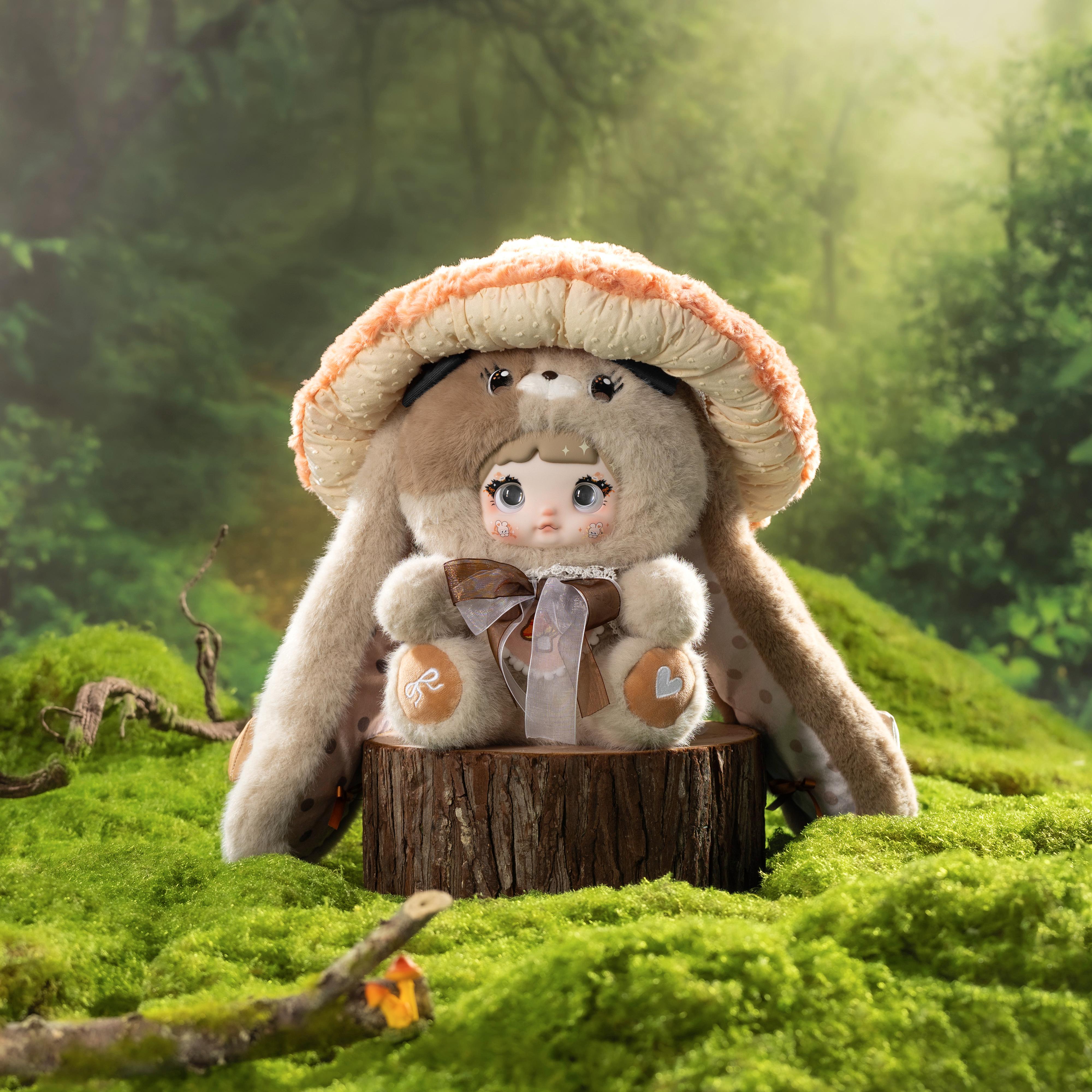 NOMMI Mushroom Cap Series Doll Toy Plush Doll-BK TOYS