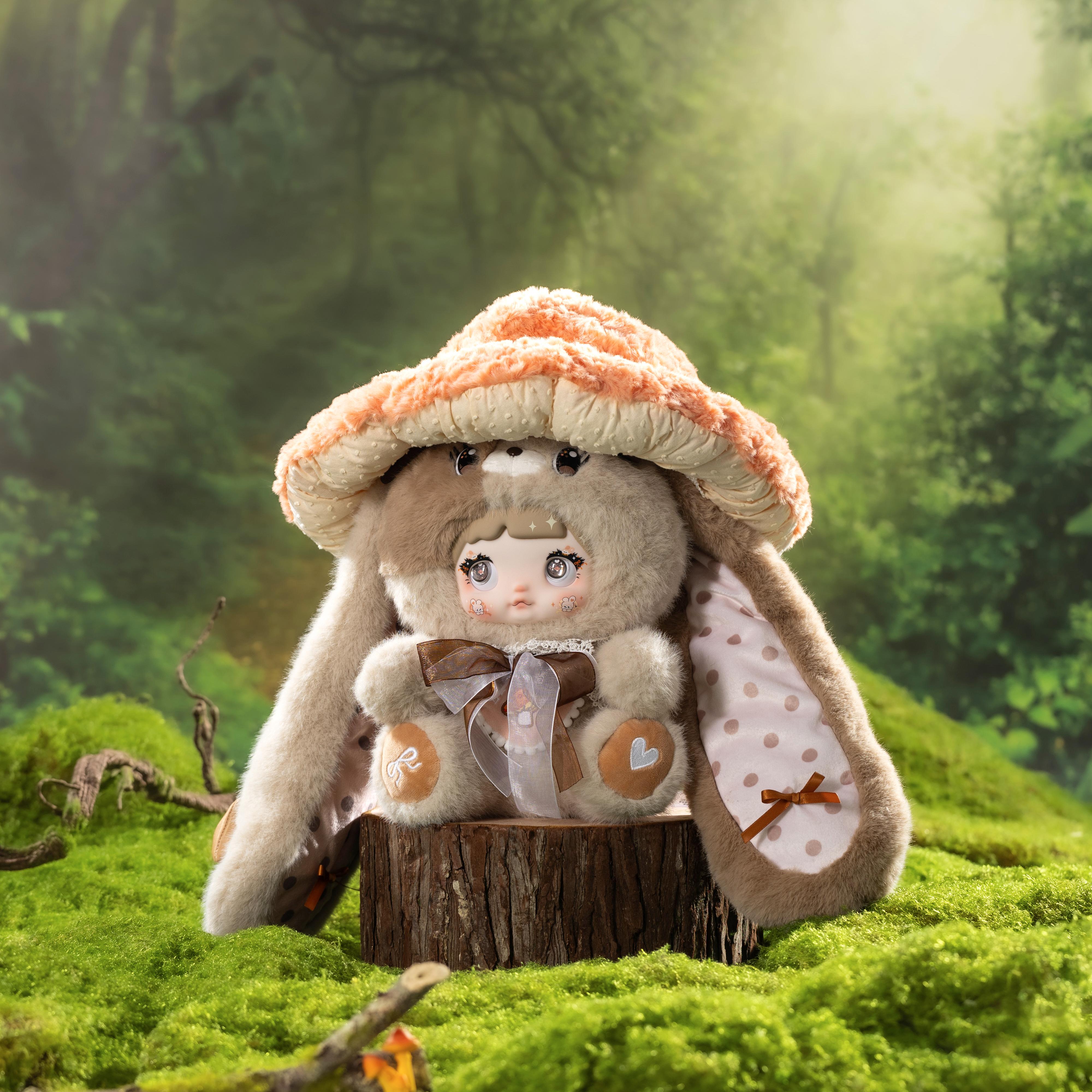 NOMMI Mushroom Cap Series Doll Toy Plush Doll-BK TOYS