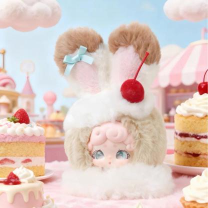 LuckyDeerNai Mini Dreamy Bunny Plush Ice Cream