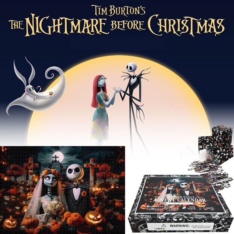 🎃Halloween Series Jack and Alice Countdown Puzzle