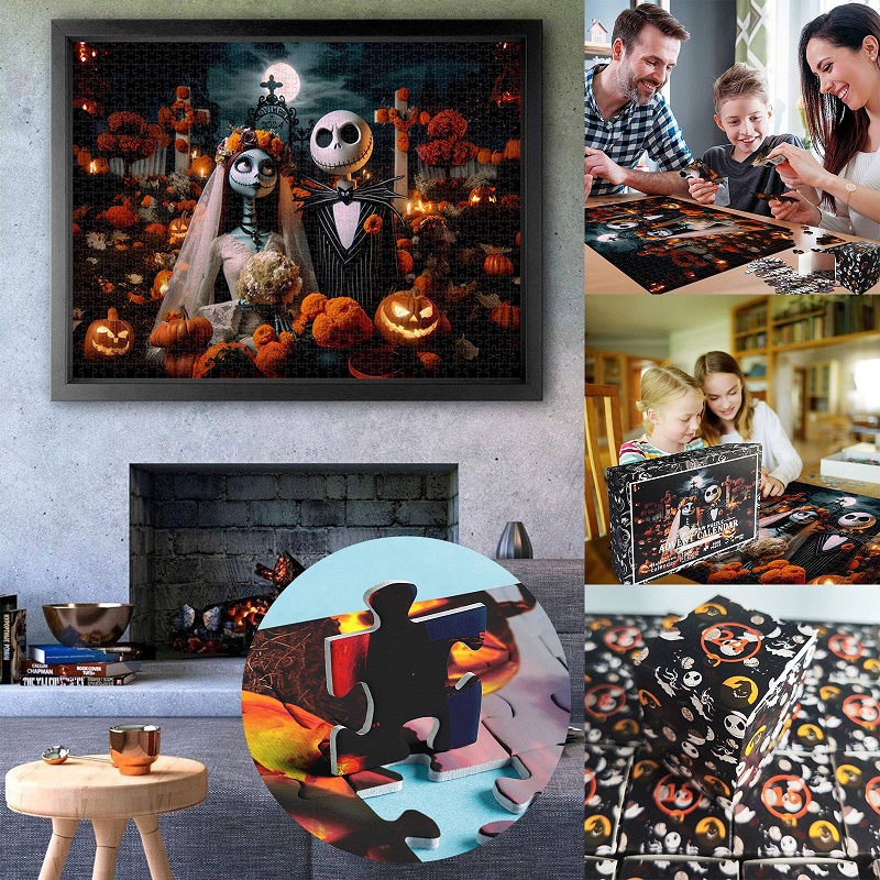 🎃Halloween Series Jack and Alice Countdown Puzzle