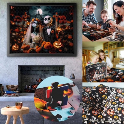 🎃Halloween Series Jack and Alice Countdown Puzzle