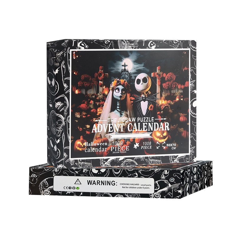 🎃Halloween Series Jack and Alice Countdown Puzzle