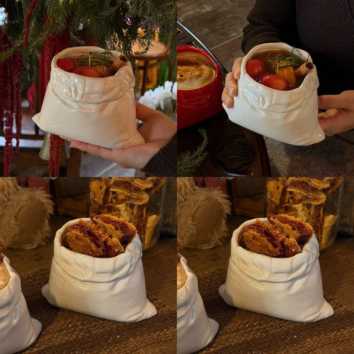 Reusable Canvas-look Coffee Mug