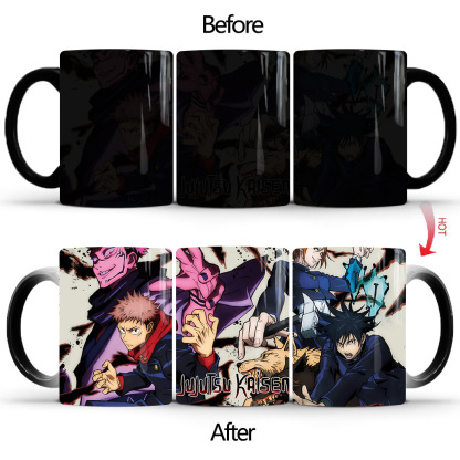 Anime-style Thermo Sensing Color Changing Mug 3-Softonia