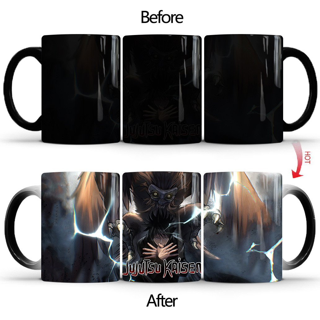 Anime-style Thermo Sensing Color Changing Mug 3-Softonia