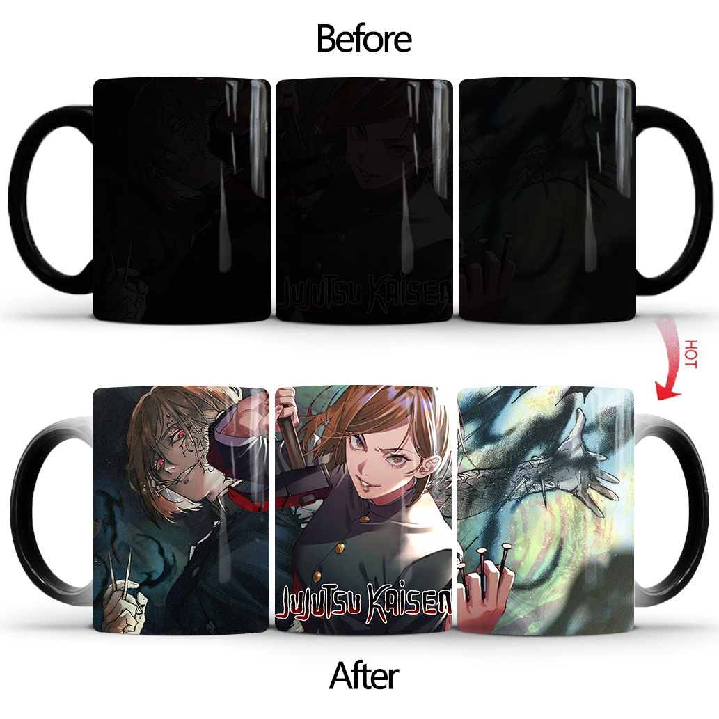 Anime-style Thermo Sensing Color Changing Mug 3-Softonia