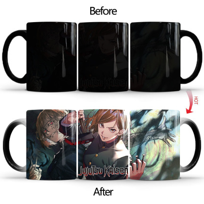 Anime-style Thermo Sensing Color Changing Mug 3-Softonia