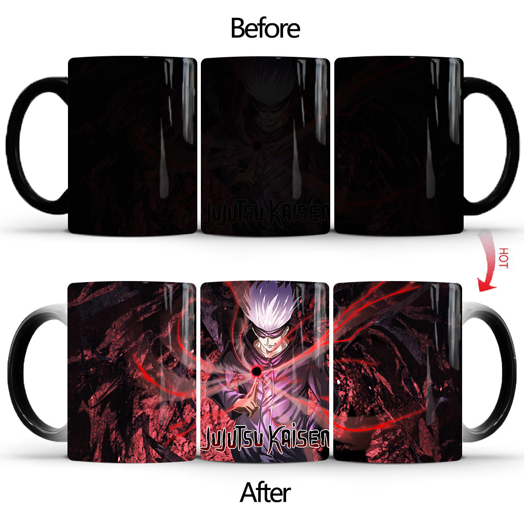 Anime-style Thermo Sensing Color Changing Mug 3-Softonia