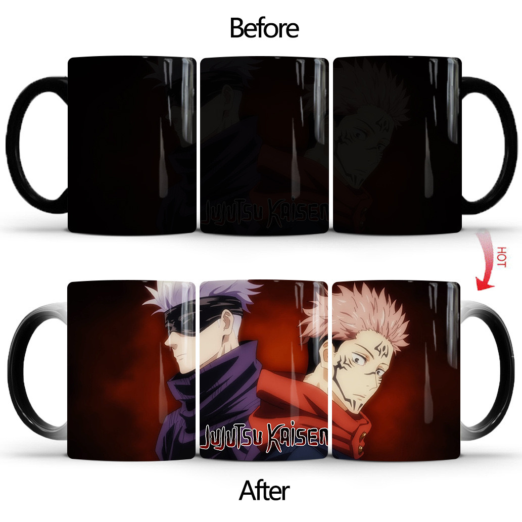 Anime-style Thermo Sensing Color Changing Mug 3-Softonia