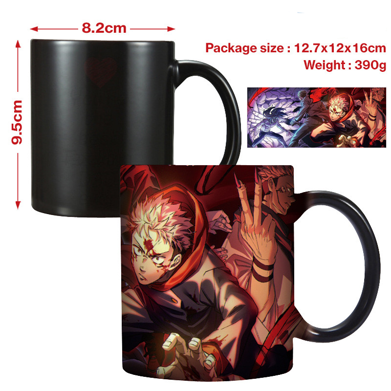 Anime-style Thermo Sensing Color Changing Mug 3-Softonia