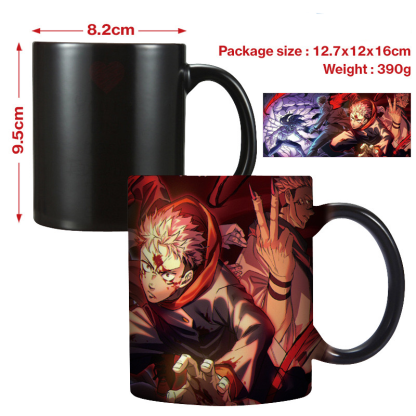 Anime-style Thermo Sensing Color Changing Mug 3-Softonia