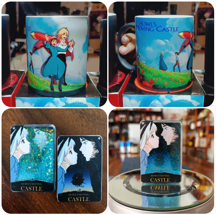 Love each other in the castle heat sensitive color changing mug