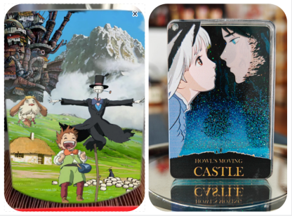 Love each other in the castle heat sensitive color changing mug