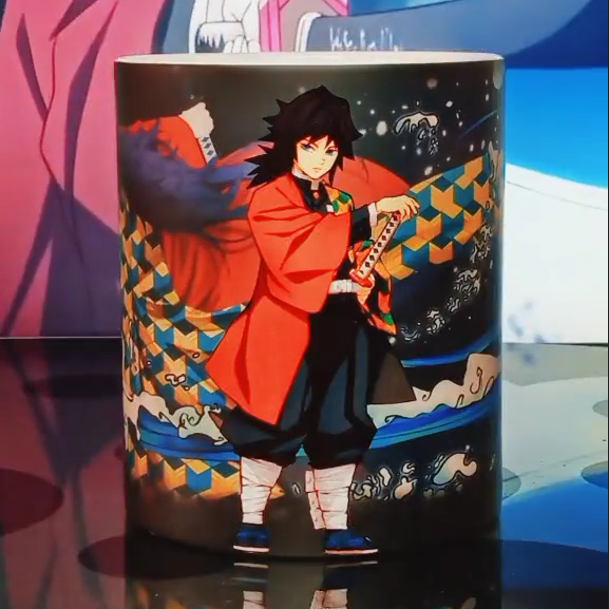 Demon Slayer Magic Thermal Color-Changing Mug