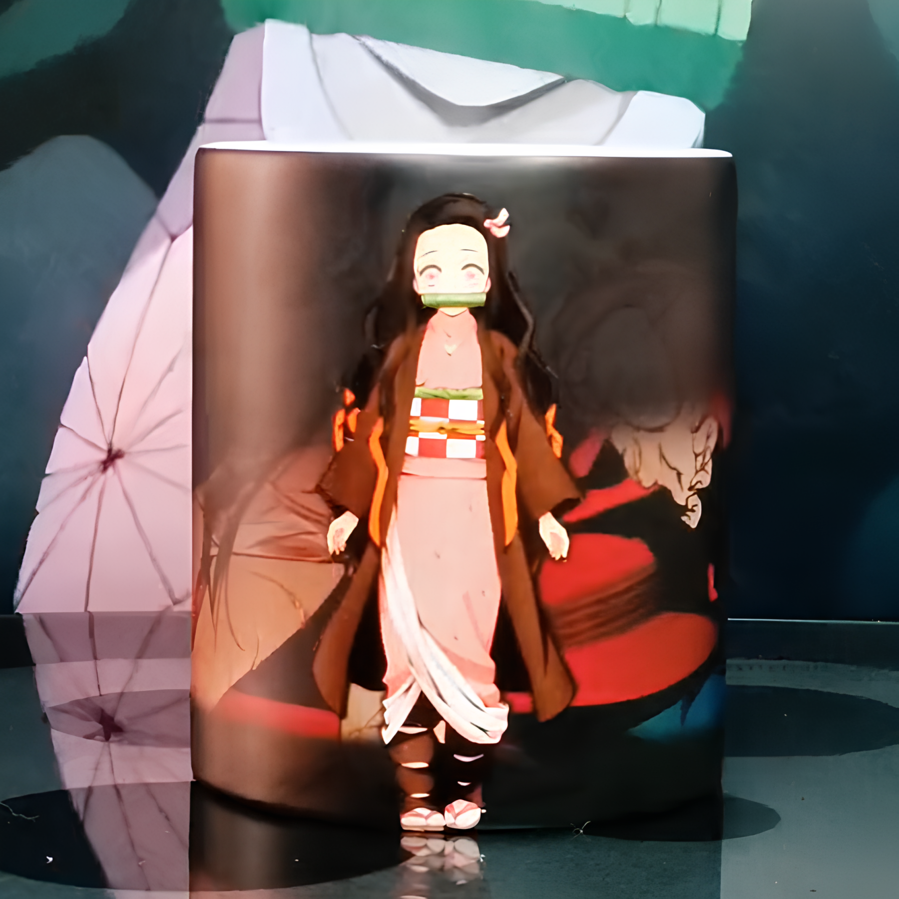 Demon Slayer Magic Thermal Color-Changing Mug