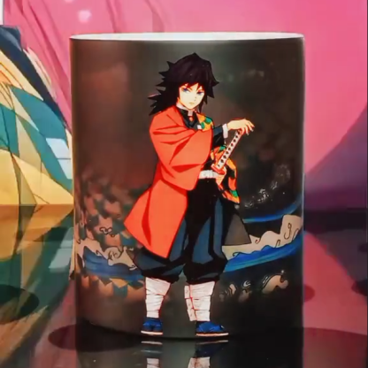 Demon Slayer Magic Thermal Color-Changing Mug