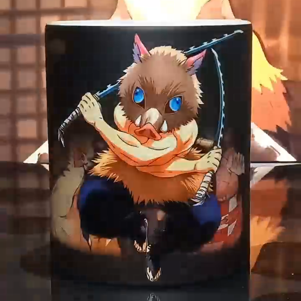 Demon Slayer Magic Thermal Color-Changing Mug