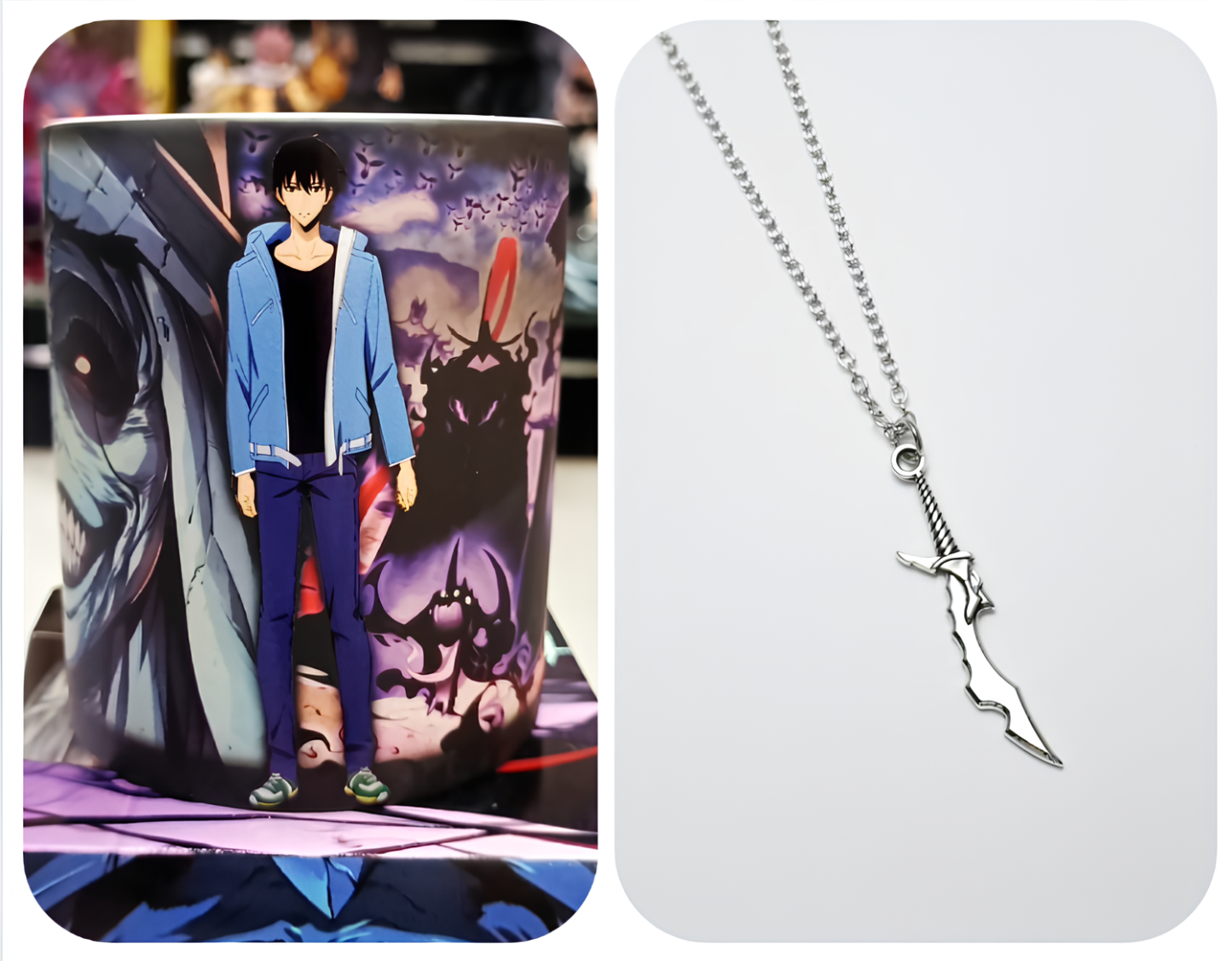 Solo Leveling Jin-Woo Heat-sensitive color-changing mug （Buy 3 get 1 free mug❗）