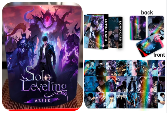 Solo Leveling Jin-Woo Heat-sensitive color-changing mug （Buy 3 get 1 free mug❗）