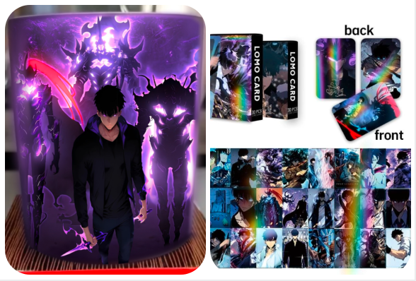 Solo Leveling Jin-Woo Heat-sensitive color-changing mug （Buy 3 get 1 free mug❗）